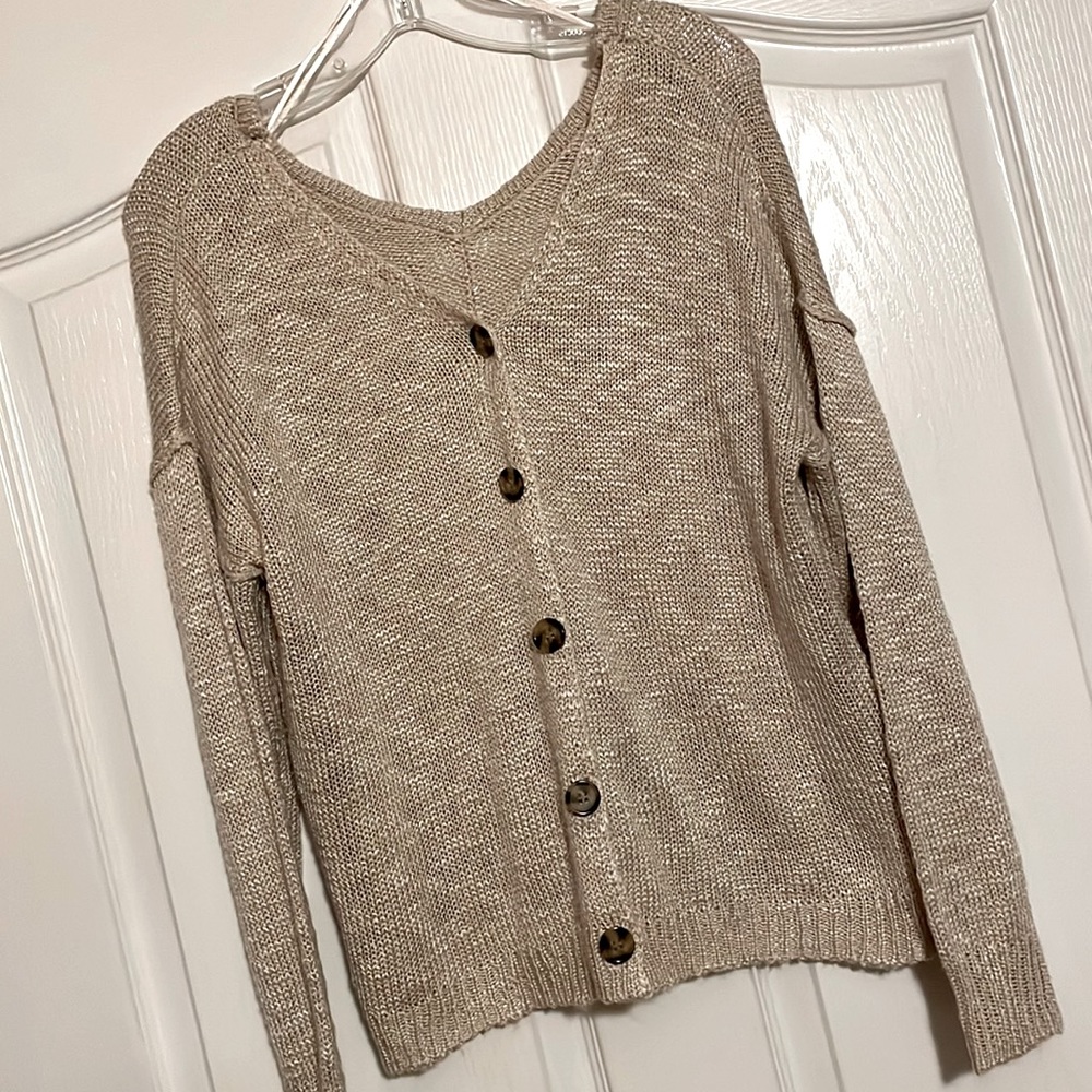 Tan sweater